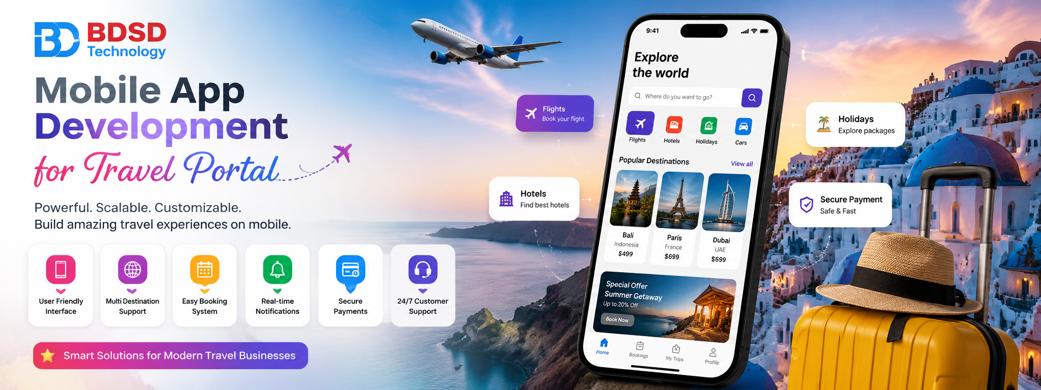 Mobile App Development for Travel Portal