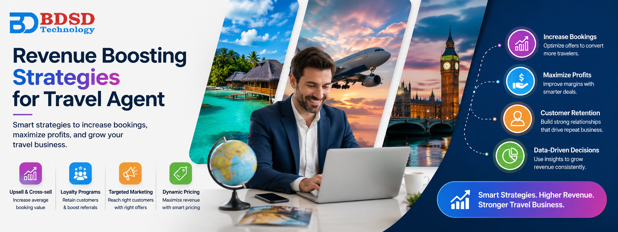 Revenue Boosting Strategies for Travel Agent