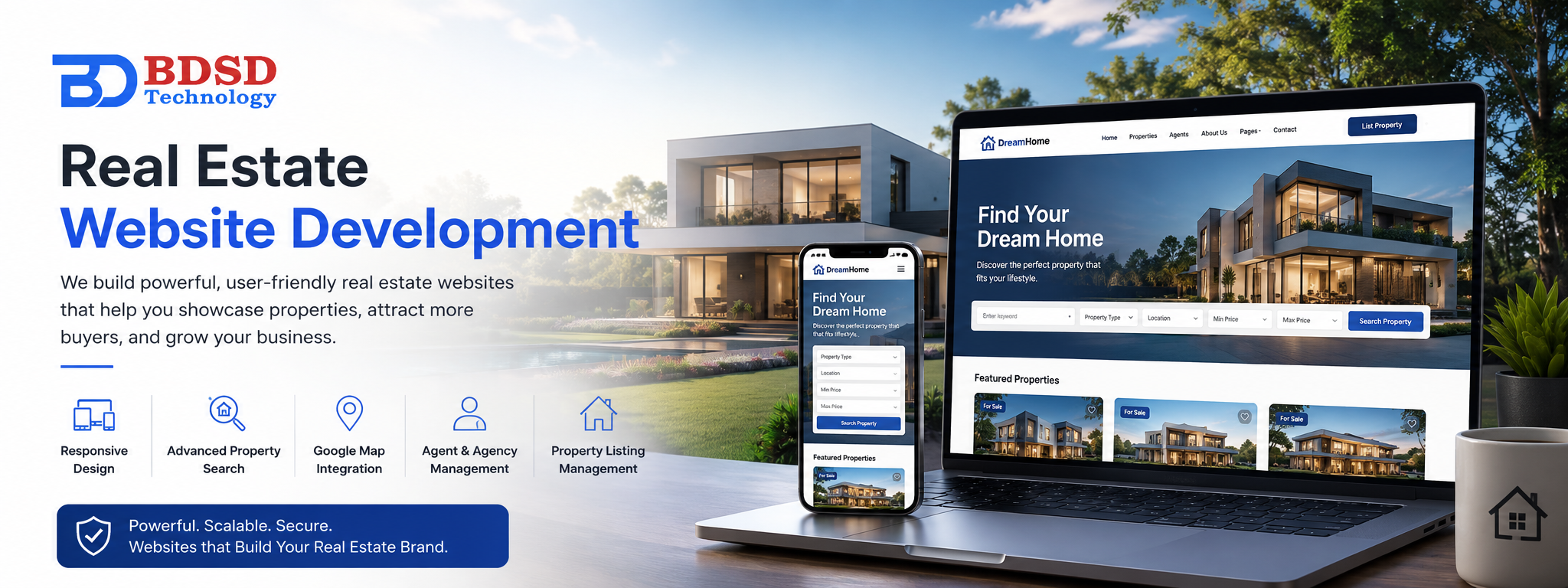 Real State Website development 