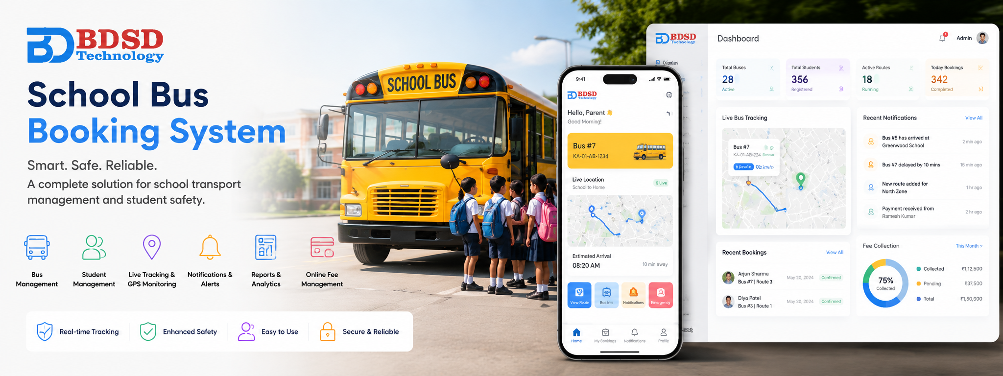 school Bus Booking System 
