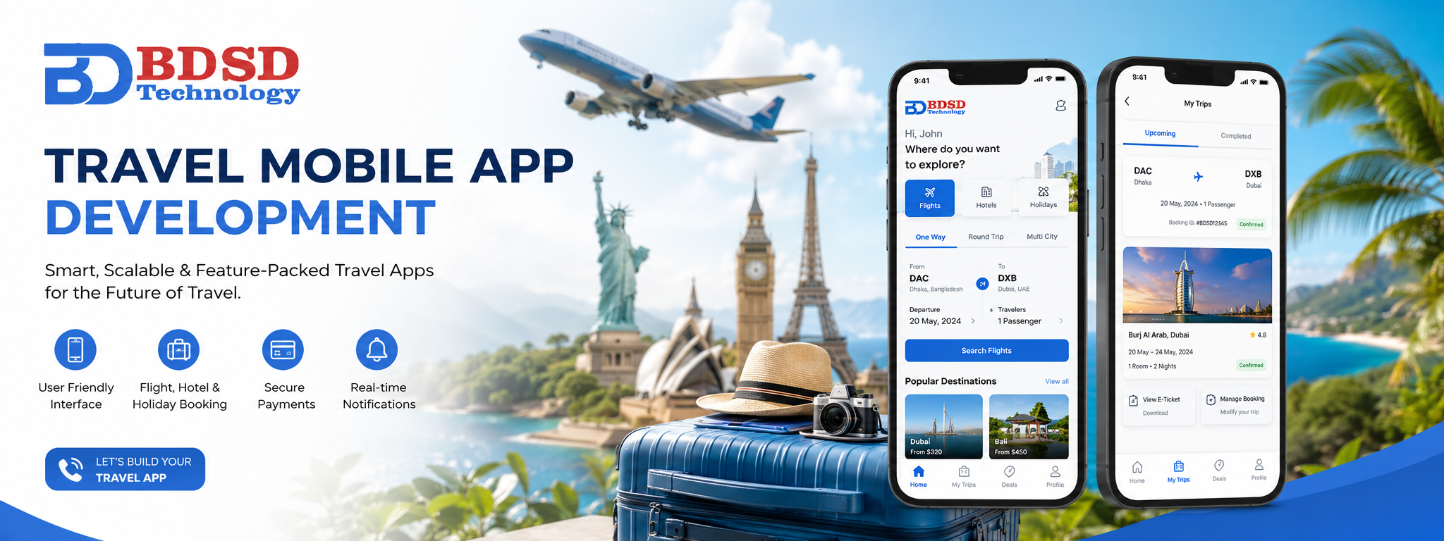 Travel mobile App development