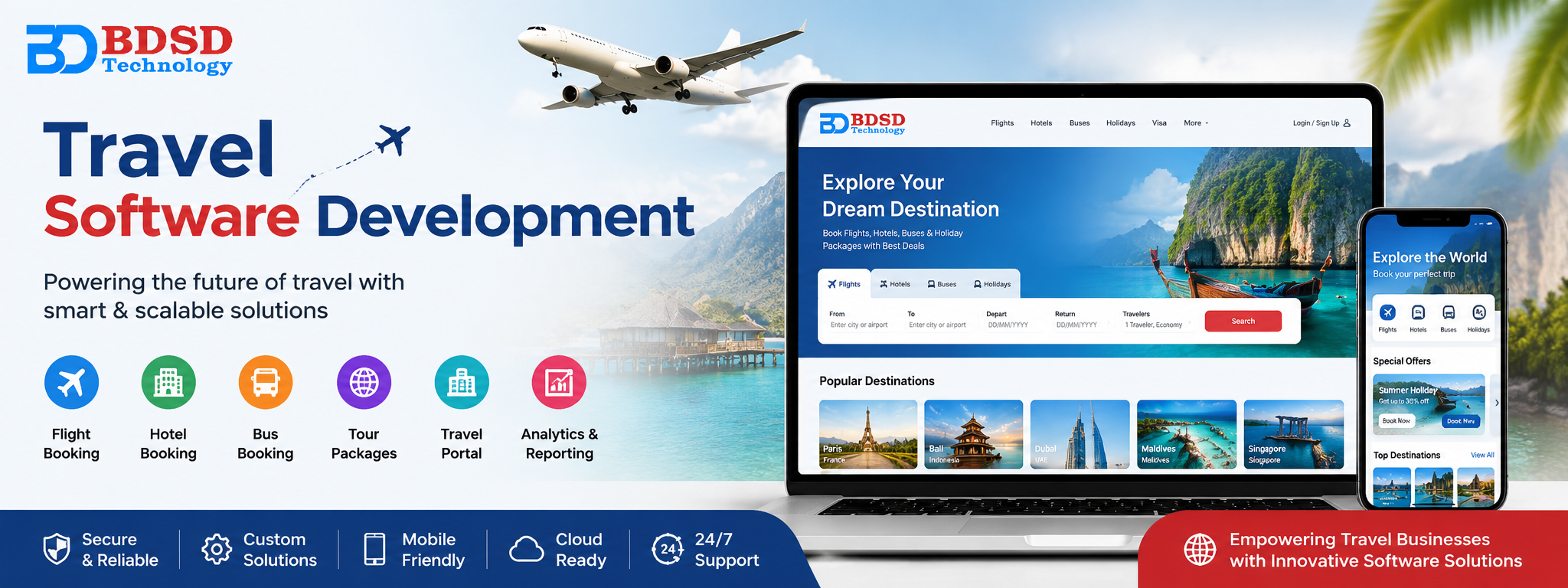 Travel software development