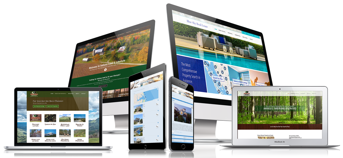 real estate website development